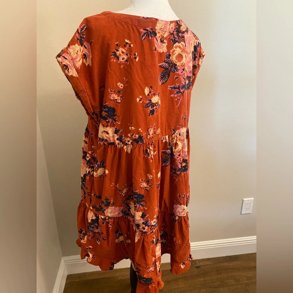 Free People Harper Corduroy Mini Dress